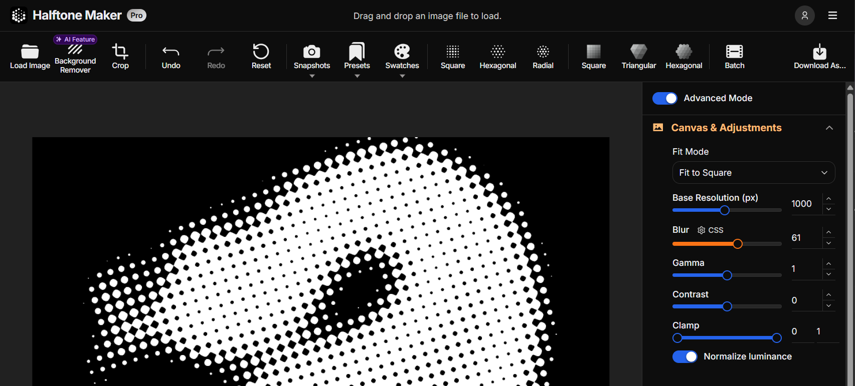 Undo/redo, diff highlighting & quantization mix